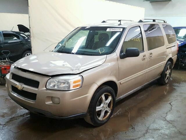 1GNDX33L65D291566 - 2005 CHEVROLET UPLANDER L 金色 照片 2