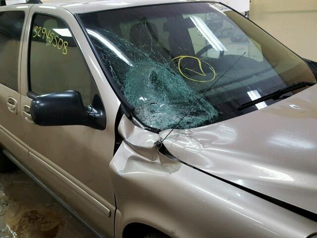 1GNDX33L65D291566 - 2005 CHEVROLET UPLANDER L 金色 照片 9