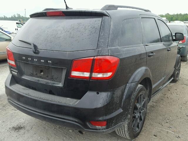 3C4PDCBB7ET257332 - 2014 DODGE JOURNEY SX BLACK photo 4