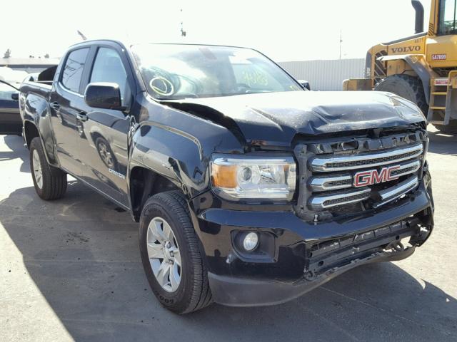 1GTG6CE32G1202490 - 2016 GMC CANYON SLE BLACK photo 1