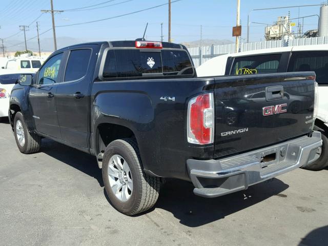 1GTG6CE32G1202490 - 2016 GMC CANYON SLE BLACK photo 3