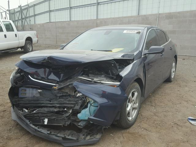 1G1ZB5ST9GF222218 - 2016 CHEVROLET MALIBU LS Mavi foto 2