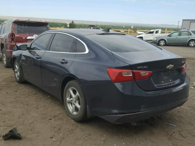 1G1ZB5ST9GF222218 - 2016 CHEVROLET MALIBU LS Mavi foto 3