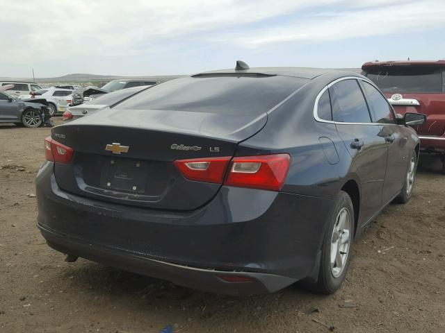1G1ZB5ST9GF222218 - 2016 CHEVROLET MALIBU LS Mavi foto 4