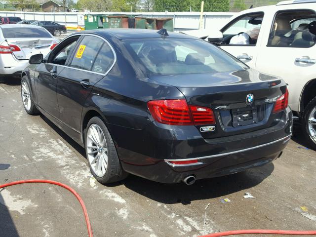 WBA5B3C54ED534494 - 2014 BMW 535 XI BLACK photo 3