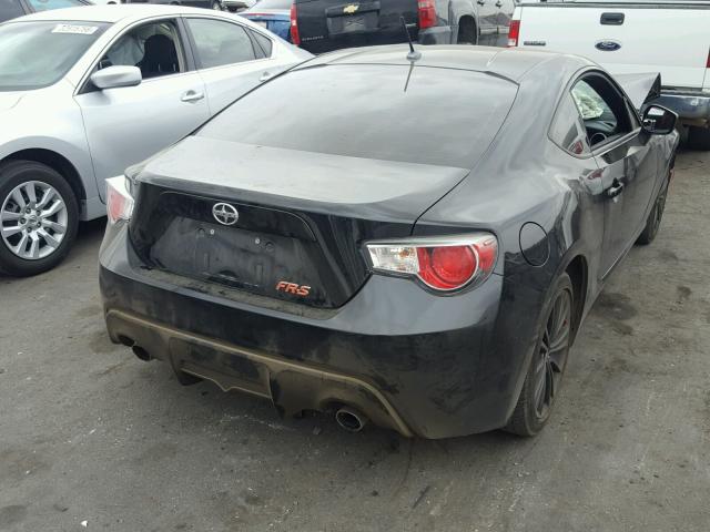 JF1ZNAA16E8701064 - 2014 TOYOTA SCION FR-S შავი ფოტო 4