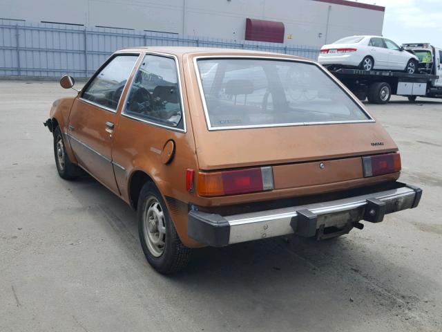 4H24K95300176 - 1979 DODGE COLT GOLD photo 3