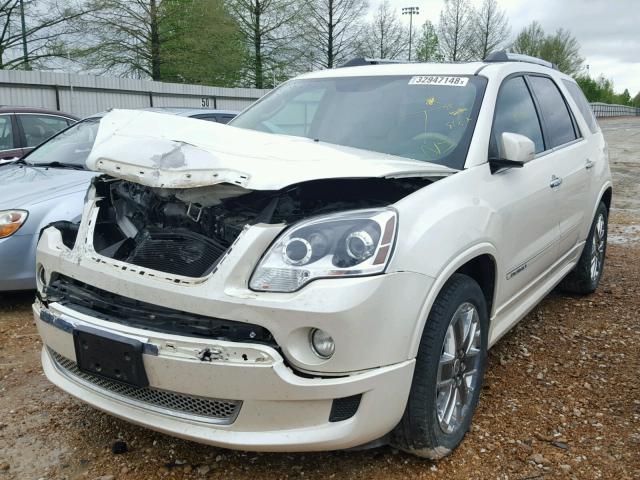 1GKKVTED5CJ314284 - 2012 GMC ACADIA DEN WHITE photo 2