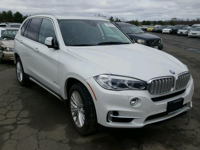 5UXKR6C56G0J80618 - 2016 BMW X5 XDRIVE5 WHITE photo 1