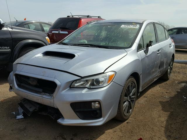 JF1VA1B68H9830605 - 2017 SUBARU WRX SILVER photo 2