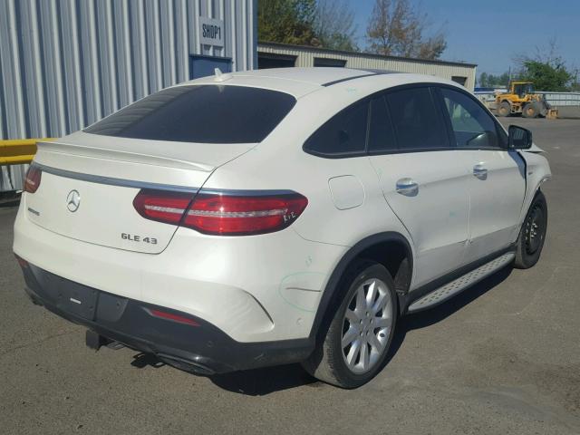 4JGED6EB6JA090432 - 2018 MERCEDES-BENZ GLE COUPE WHITE photo 4