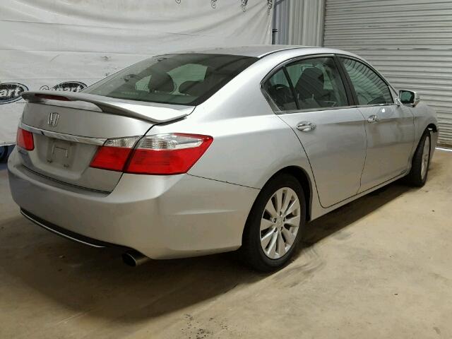 1HGCR2F78EA049873 - 2014 HONDA ACCORD EX SILVER photo 4