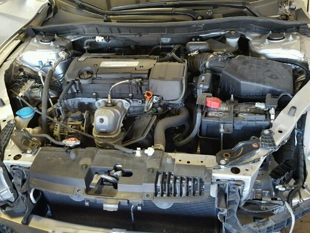1HGCR2F78EA049873 - 2014 HONDA ACCORD EX 银色 照片 7