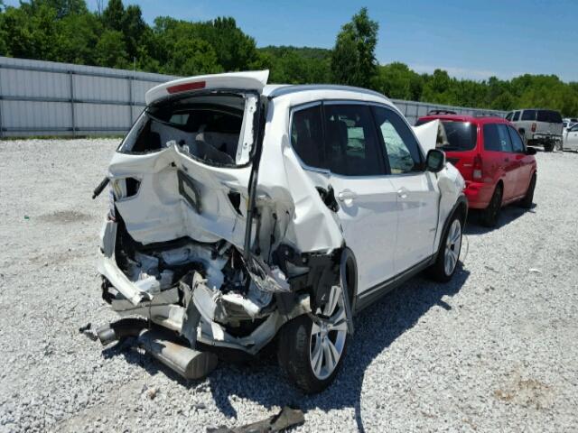 5UXWX7C58DL983356 - 2013 BMW X3 WHITE photo 4