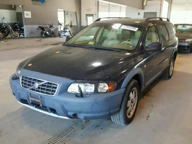 YV1SZ59H741134566 - 2004 VOLVO XC70 BLUE photo 2