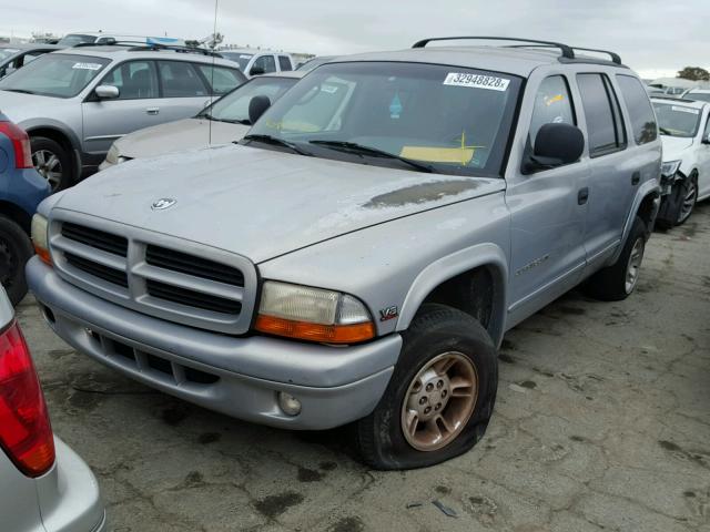 1B4HS28Z4WF222880 - 1998 DODGE DURANGO GRAY photo 2