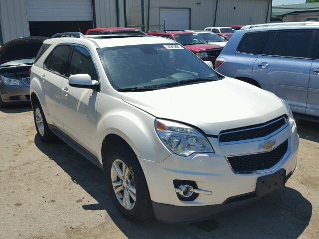 2GNALPEK1C1307059 - 2012 CHEVROLET EQUINOX WHITE photo 1