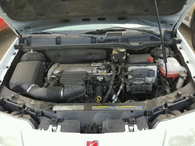 1G8AL52F43Z110019 - 2003 SATURN ION LEVEL WHITE photo 7