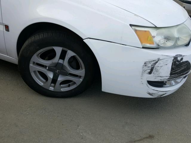 1G8AL52F43Z110019 - 2003 SATURN ION LEVEL WHITE photo 9