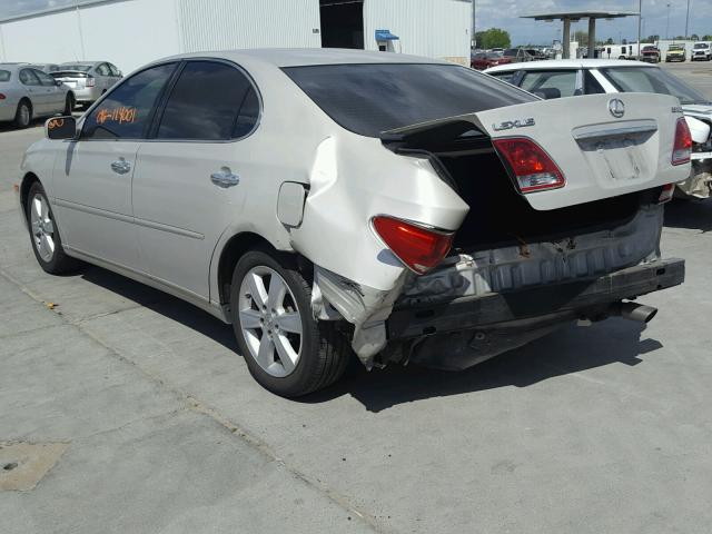 JTHBA30G765170581 - 2006 LEXUS ES 330 CREAM photo 3