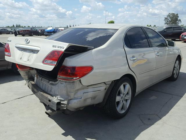 JTHBA30G765170581 - 2006 LEXUS ES 330 CREAM photo 4