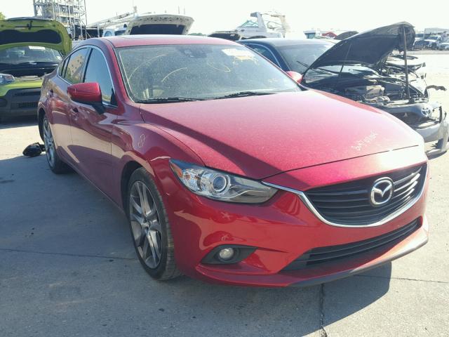 JM1GJ1W51F1201073 - 2015 MAZDA 6 GRAND TO RED photo 1