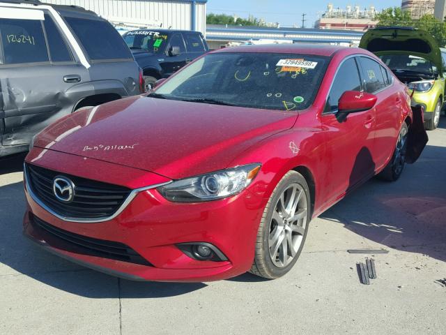 JM1GJ1W51F1201073 - 2015 MAZDA 6 GRAND TO RED photo 2