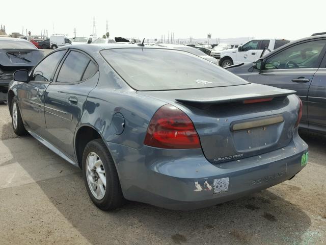 2G2WP552261225079 - 2006 PONTIAC GRAND PRIX BLUE photo 3