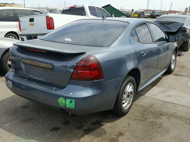 2G2WP552261225079 - 2006 PONTIAC GRAND PRIX BLUE photo 4