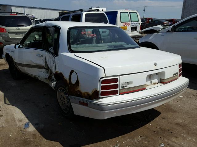 1G3AG55M6R6397359 - 1994 OLDSMOBILE CUTLASS CI WHITE photo 3