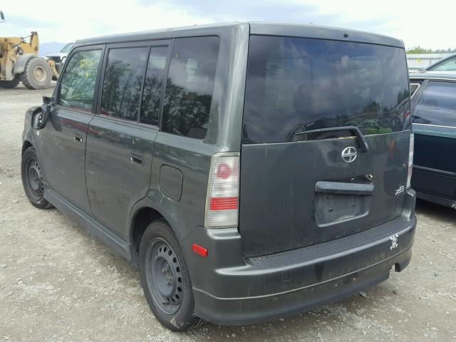 JTLKT334150208884 - 2005 TOYOTA SCION XB ნაცრისფერი ფოტო 3