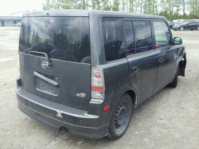 JTLKT334150208884 - 2005 TOYOTA SCION XB ნაცრისფერი ფოტო 4