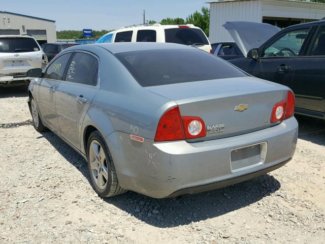 1G1ZG57BX94266213 - 2009 CHEVROLET MALIBU LS 蓝色 照片 3