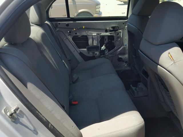 1G1ZA5EUXBF153247 - 2011 CHEVROLET MALIBU LS ვერცხლისფერი ფოტო 6