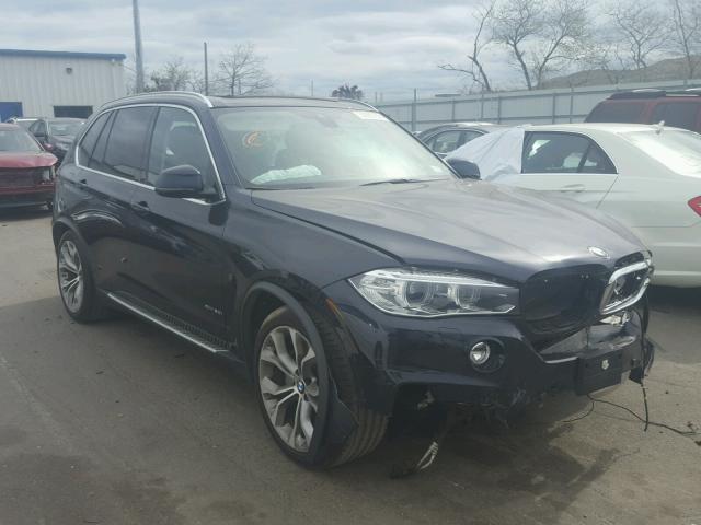 5UXKR6C50F0J77647 - 2015 BMW X5 XDRIVE5 BLUE photo 1