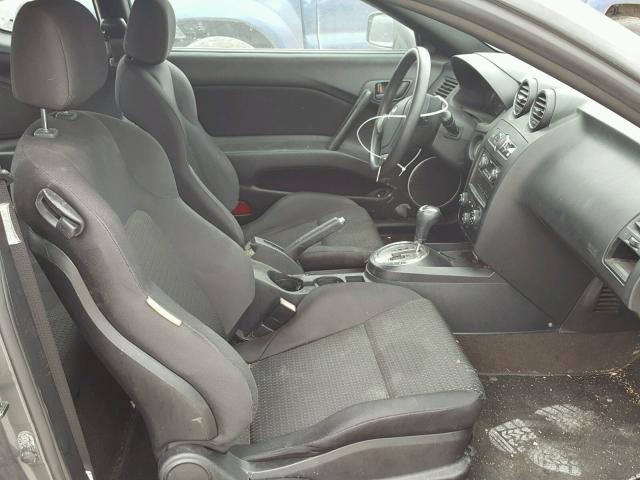 KMHHM66D67U257554 - 2007 HYUNDAI TIBURON GS GRAY photo 5