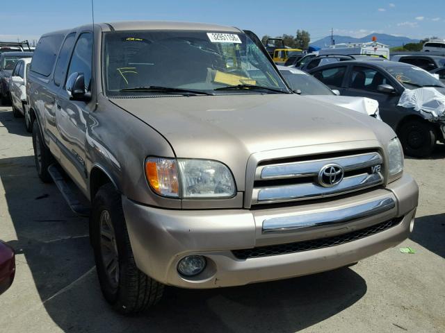 5TBRT34113S401831 - 2003 TOYOTA TUNDRA ACC GOLD photo 1