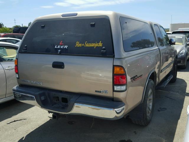 5TBRT34113S401831 - 2003 TOYOTA TUNDRA ACC GOLD photo 4