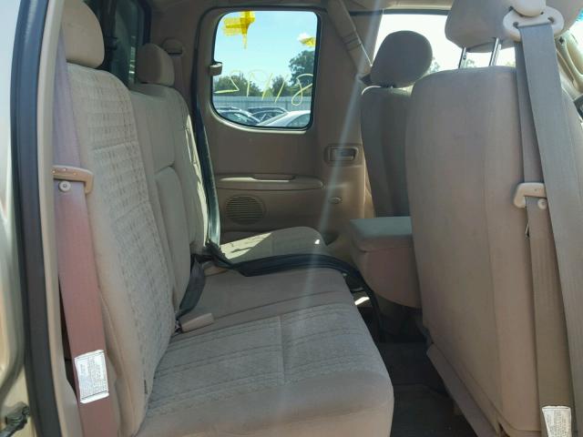 5TBRT34113S401831 - 2003 TOYOTA TUNDRA ACC GOLD photo 6