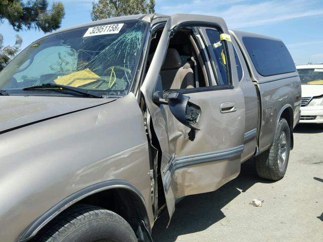 5TBRT34113S401831 - 2003 TOYOTA TUNDRA ACC GOLD photo 9