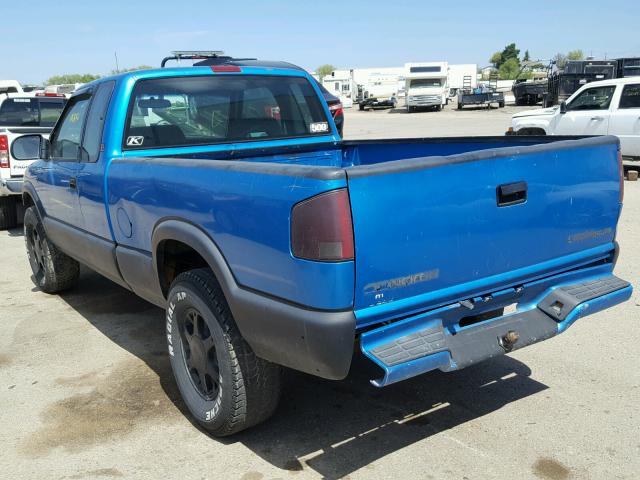 1GTDT19Z7R8527676 - 1994 GMC SONOMA BLUE photo 3