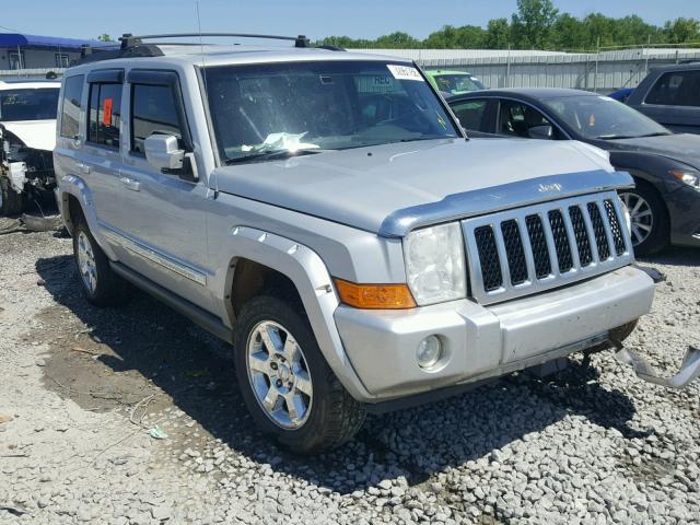 1J8HH68217C655273 - 2007 JEEP COMMANDER SILVER photo 1