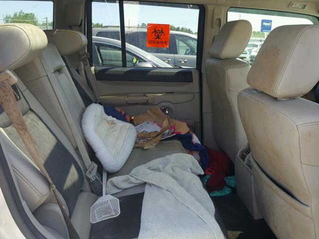 1J8HH68217C655273 - 2007 JEEP COMMANDER SILVER photo 6