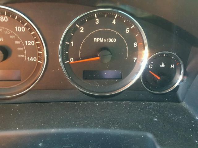 1J8HH68217C655273 - 2007 JEEP COMMANDER SILVER photo 8