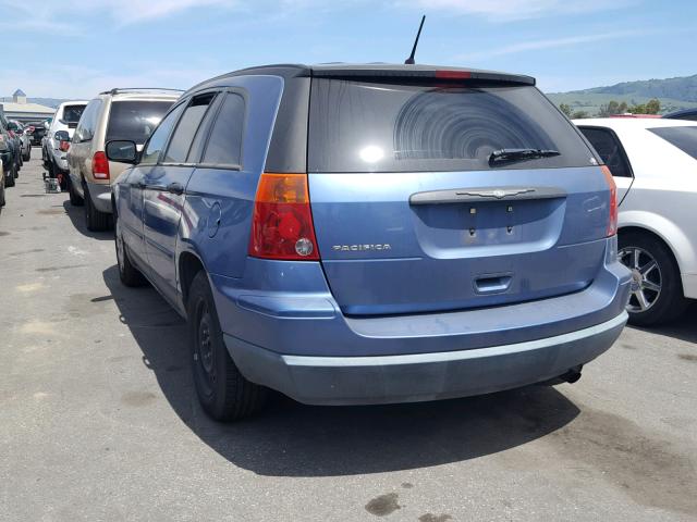 2A8GM48L47R192735 - 2007 CHRYSLER PACIFICA BLUE photo 3