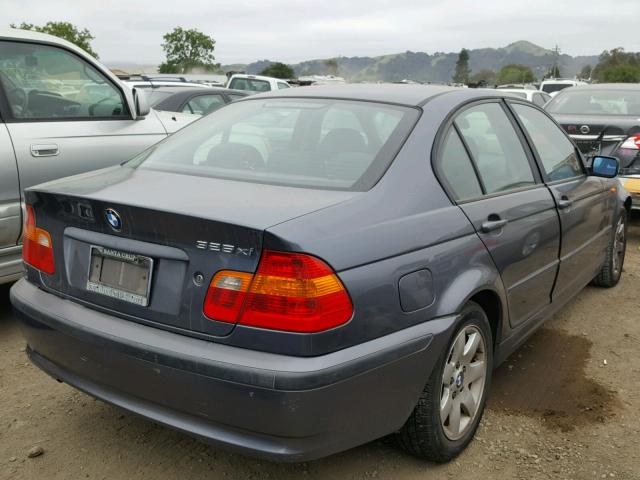 WBAEU334X3PH88694 - 2003 BMW 325 XI GRAY photo 4