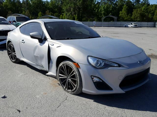 JF1ZNAA12D2732457 - 2013 TOYOTA SCION FR-S SILVER photo 1