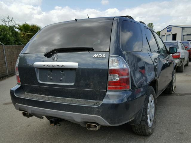 2HNYD18806H546903 - 2006 ACURA MDX TOURIN CHARCOAL photo 4