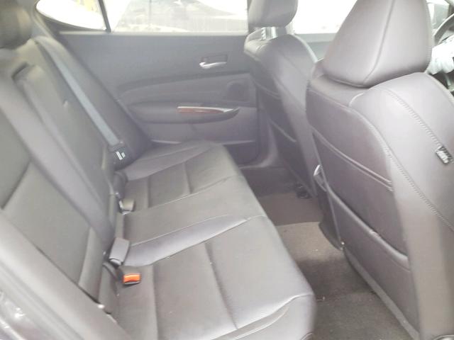 19UUB2F59HA000483 - 2017 ACURA TLX TECH GRAY photo 6