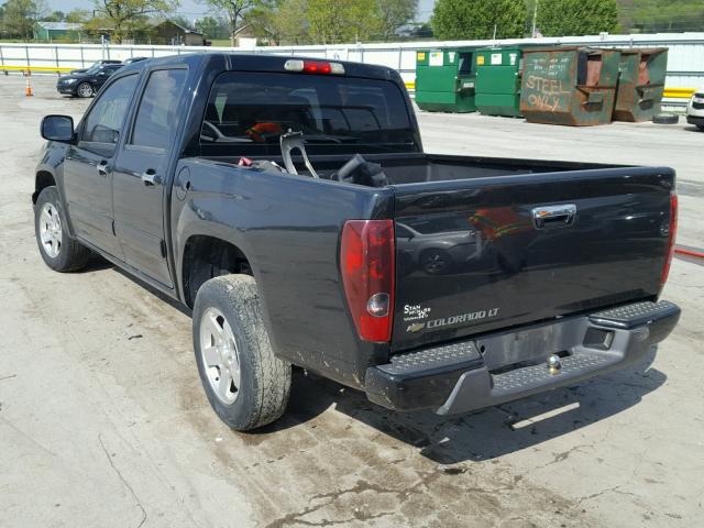 1GCDSCD92A8129916 - 2010 CHEVROLET COLORADO L BLACK photo 3